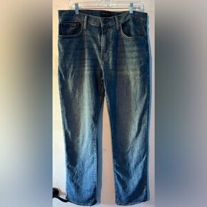 Lucky Brand Men's Straight Fit Blue Jeans 34x32